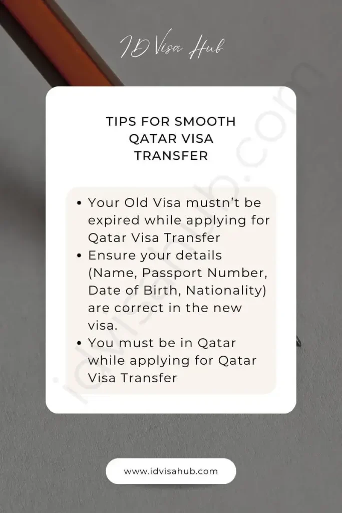 Tips For Smooth Qatar Visa Transfer