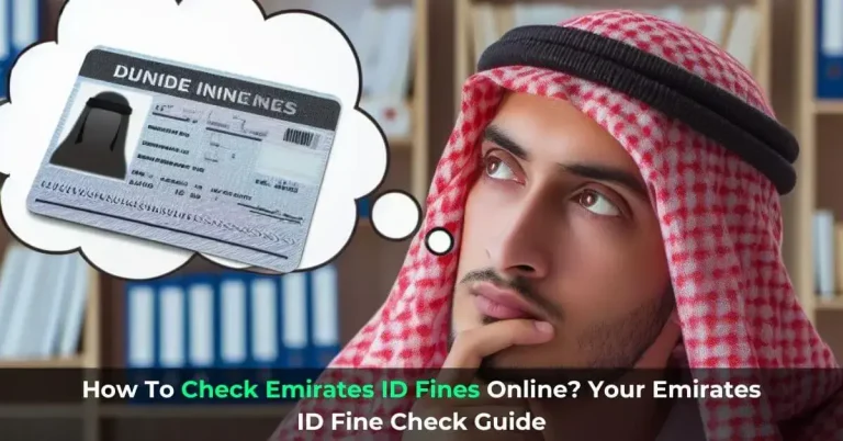 How To Check Emirates ID Fines Online? Emirates ID Fine Check