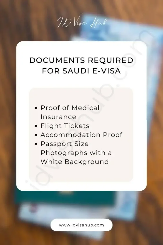 Documents Required for Saudi e-Visa