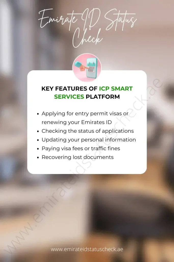 Key Features of ICP Smart Services Platform