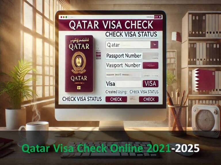 Qatar Visa Check Online 2021-2025