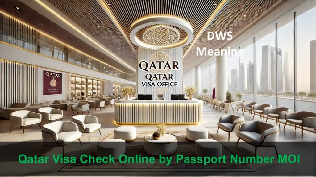 Qatar Visa Check Online by Passport Number MOI