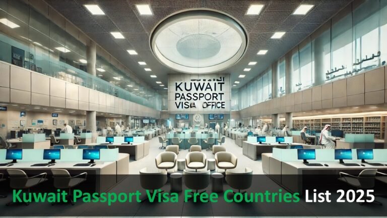 Kuwait Passport Visa Free Countries List 2025